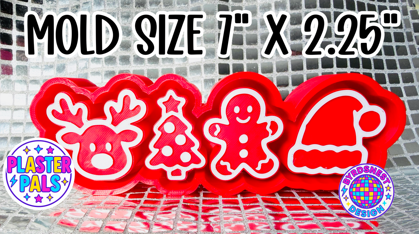4pc Christmas Mini Set Plaster Pal