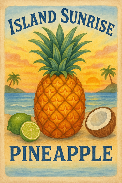 Island Sunrise Pineapple