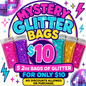 5 pack Mystery Glitter Pack
