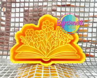 Floral Book Pages