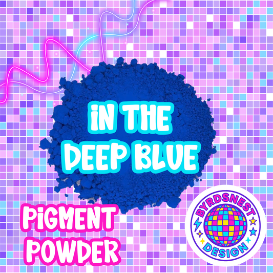 In the Deep Blue-Pigment