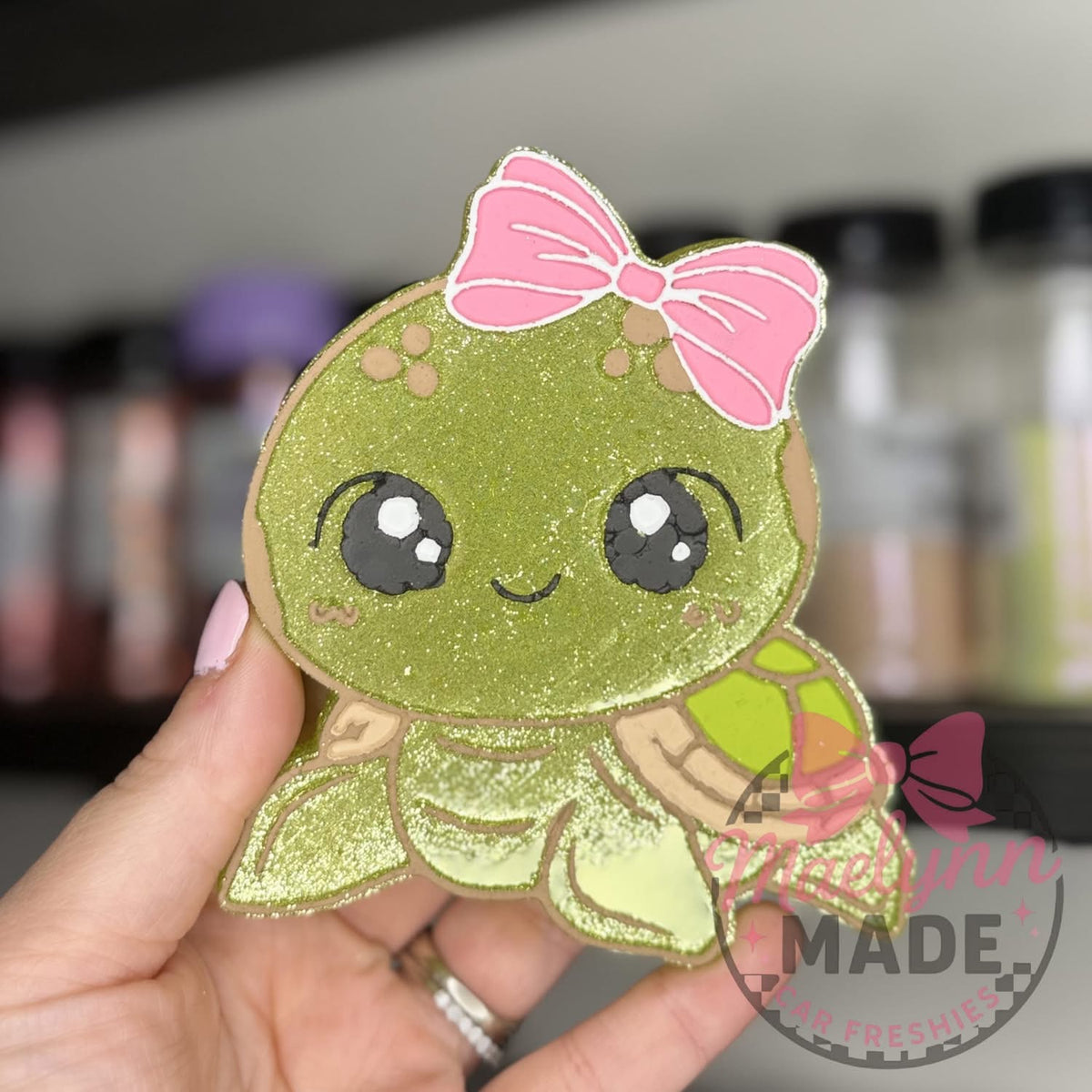 Little Turtle Girl w/ Bow