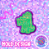 BNDX Mardi Gras Gator w/ Drink