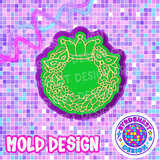 BNDX Mardi Gras Wreath