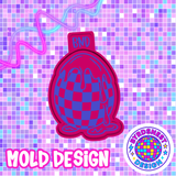 Drippy Checkered Egg