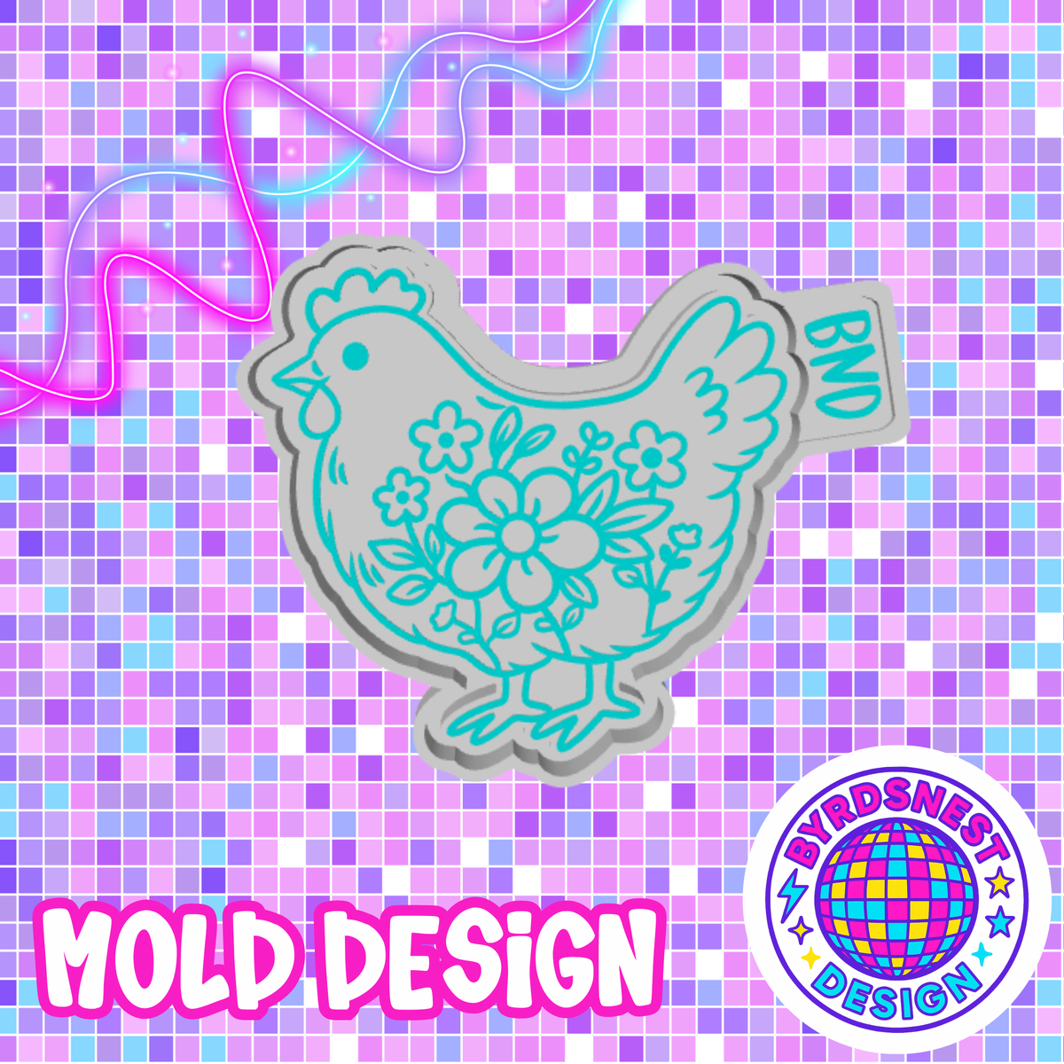 Floral Chicken