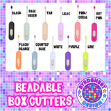 Beadable Box Cutters