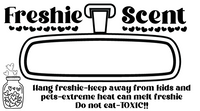 30ct Freshie Labels