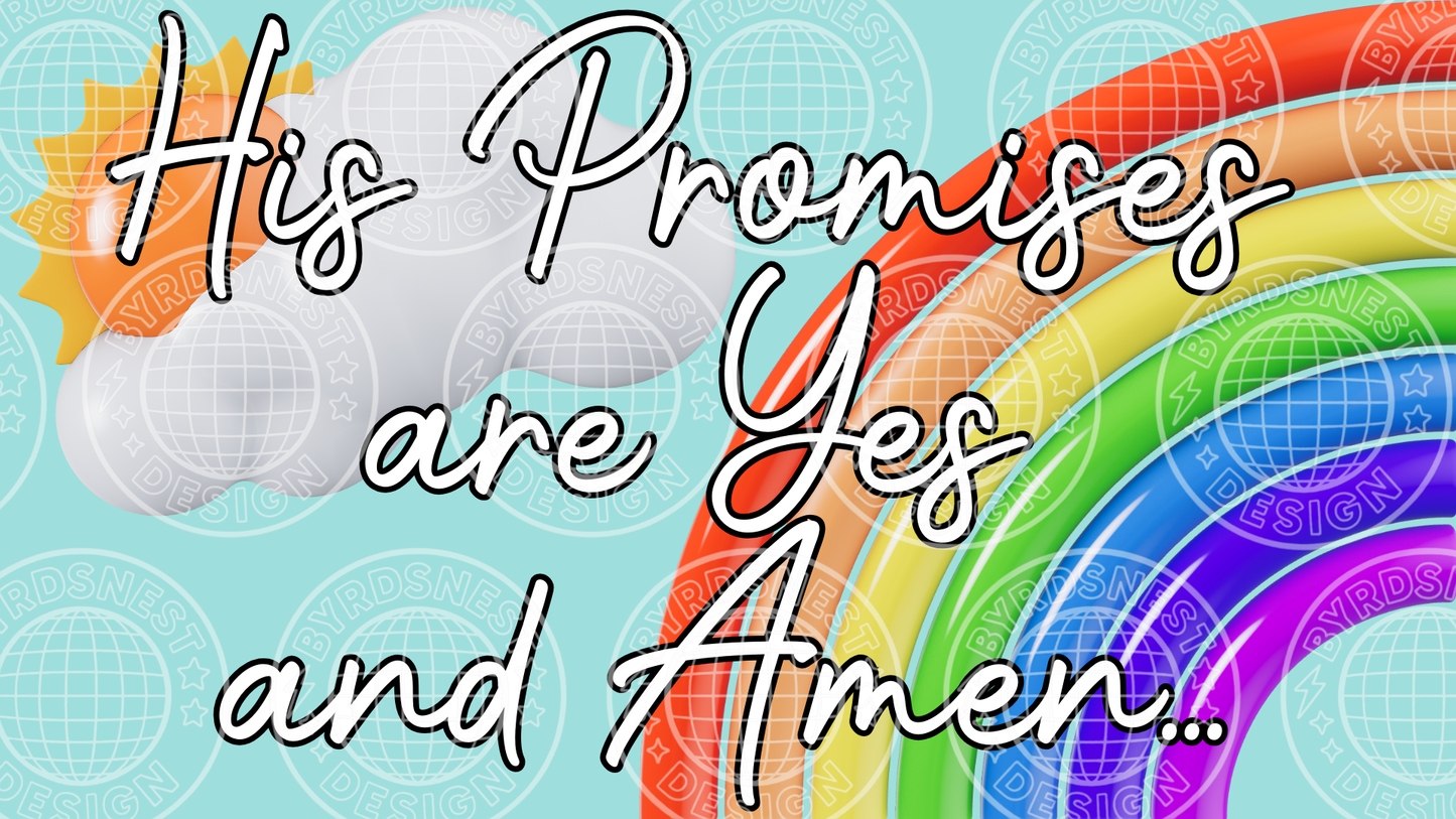 His Promises Wallpaper