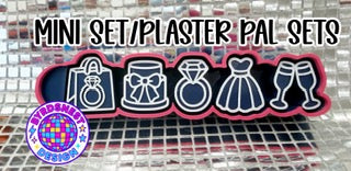 Wedding Day Mini Set/Plaster Pals