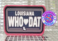 Who Dat Plate