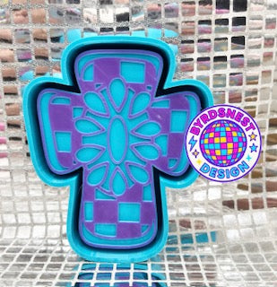 Checkered Concho Cross
