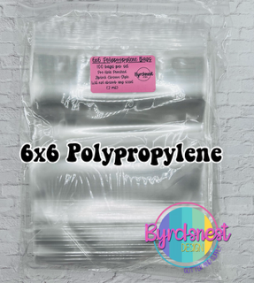 6x6 Polypropylene Bags