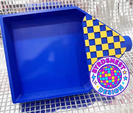 Checkered Freshie Bead Tray