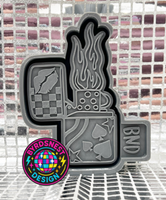 Kisses & Spades Lighter