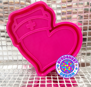 Heart w/ Nurses Cap
