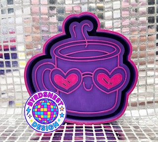 Cute Mug  w/ Glasses