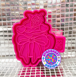 Strawberry Mug w/ Bow