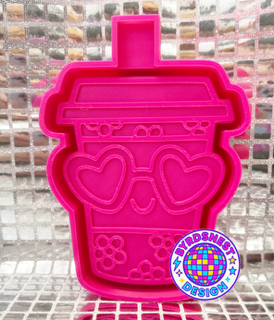 Coffee w/ Heart Glasses