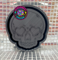 Heart Eyed Skull
