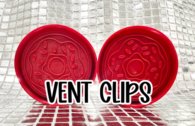 Donut w/ Sprinkles Vent Clips