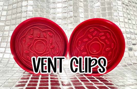 Donut w/ Sprinkles Vent Clips