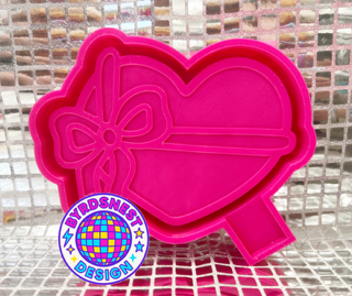 Valentine Heart w/ Bow