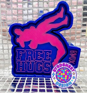 BNDX Free Hugs Mens Wrestling