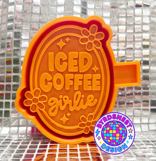 Iced Coffee Girlie Oval
