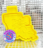 State Flower W/Bow (7 states to choose from)
