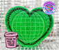 BNDX Broken Heart Sugar Cookie