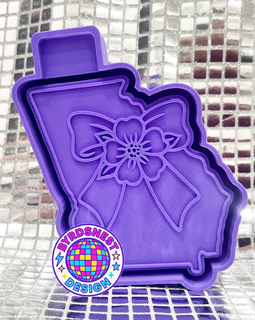 State Flower W/Bow (7 states to choose from)