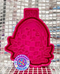 Drippy Floral Checkered Egg