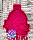 Drippy Floral Checkered Egg